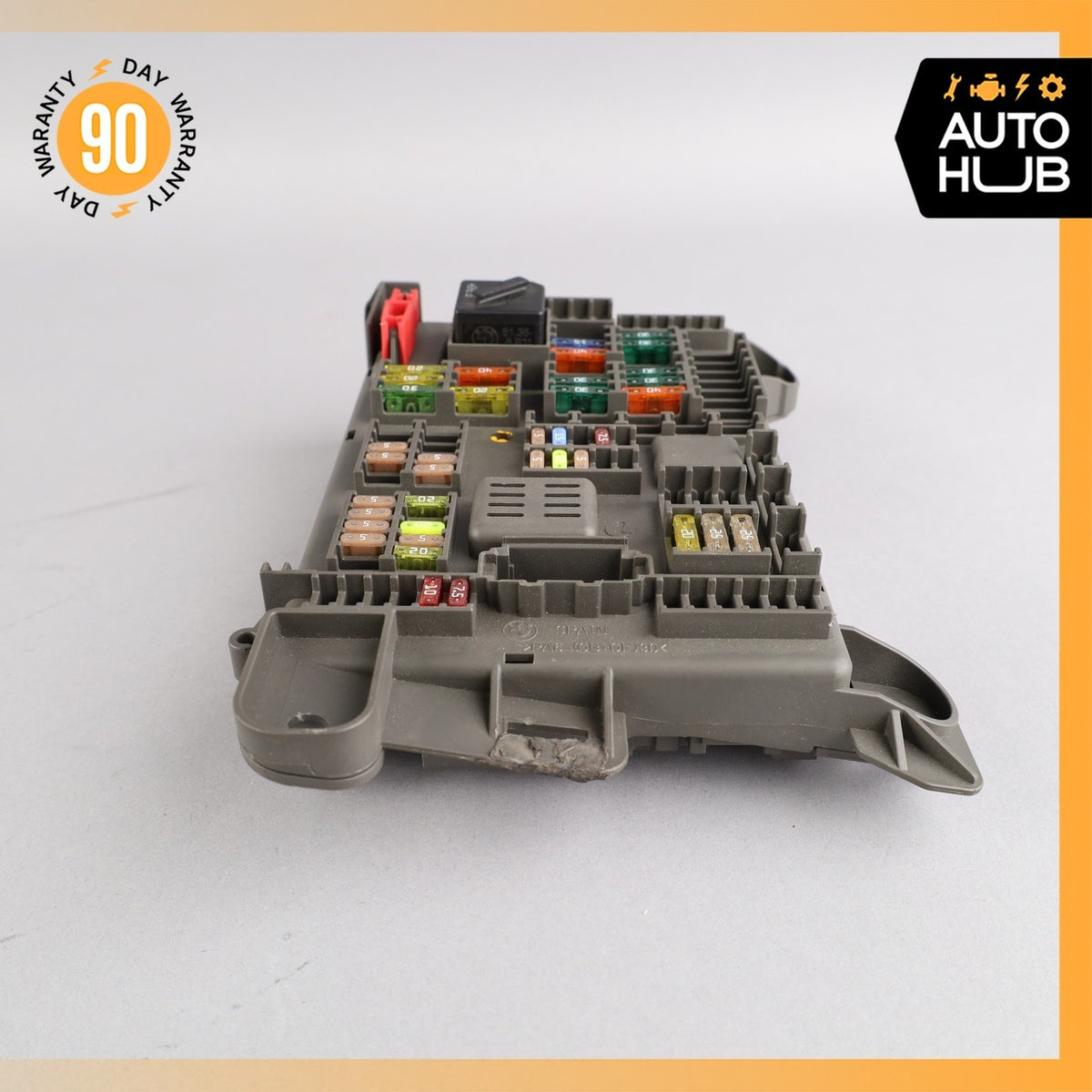 07-14 BMW E70 X5 X6 Rear Trunk Power Distribution Fuse Relay Box OEM - photo 4