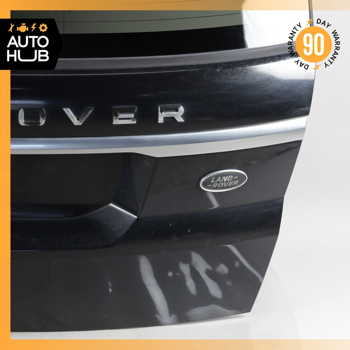 14-22 Range Rover Sport L494 Trunk Lid Liftgate Tailgate Hatch Shell Black OEM - photo 8