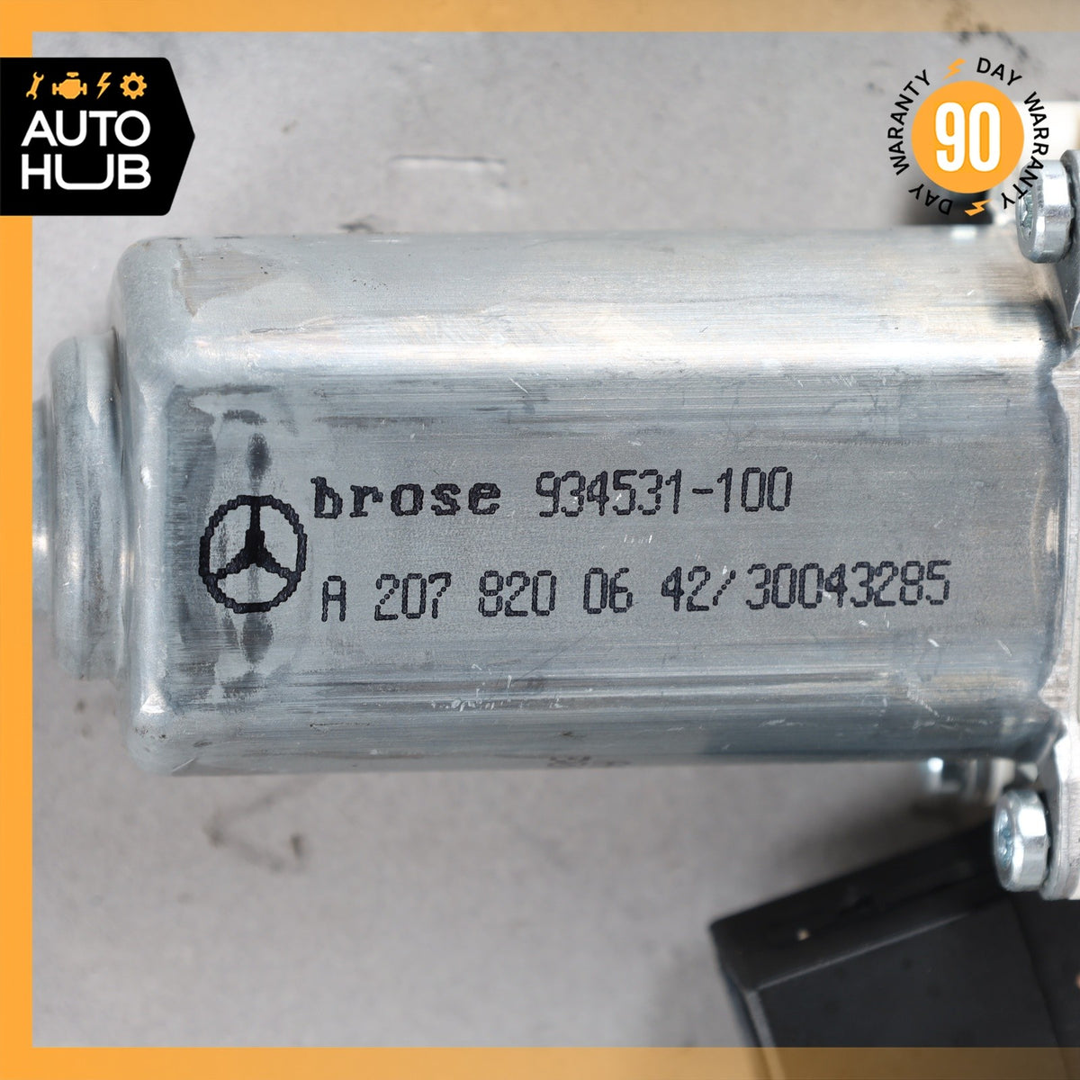 Mercedes W207 E350 Convertible Window Regulator Motor Front Right Side OEM 57k - photo 11