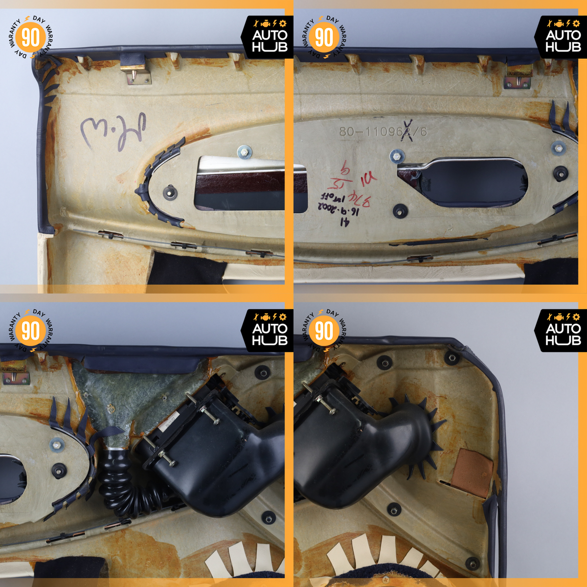 00-04 Aston Martin DB7 Vantage Front Right Passenger Door Panel Blue OEM 38k - photo 18