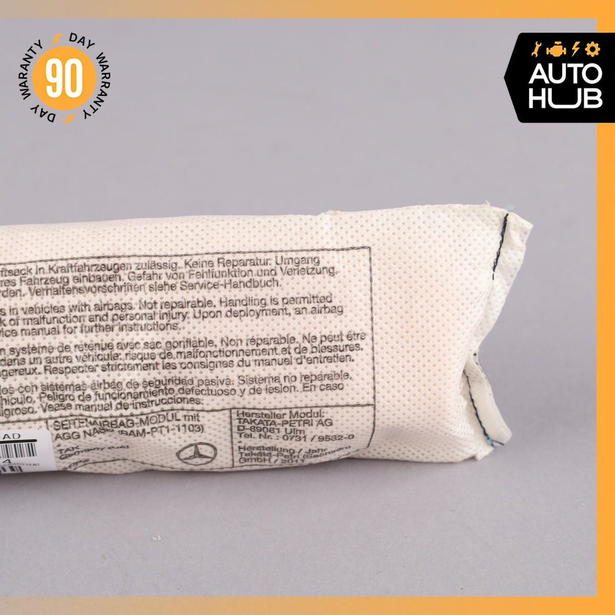 Mercedes W207 E350 E550 C250 Front Left Driver Side Seat Airbag Air Bag OEM - photo 3
