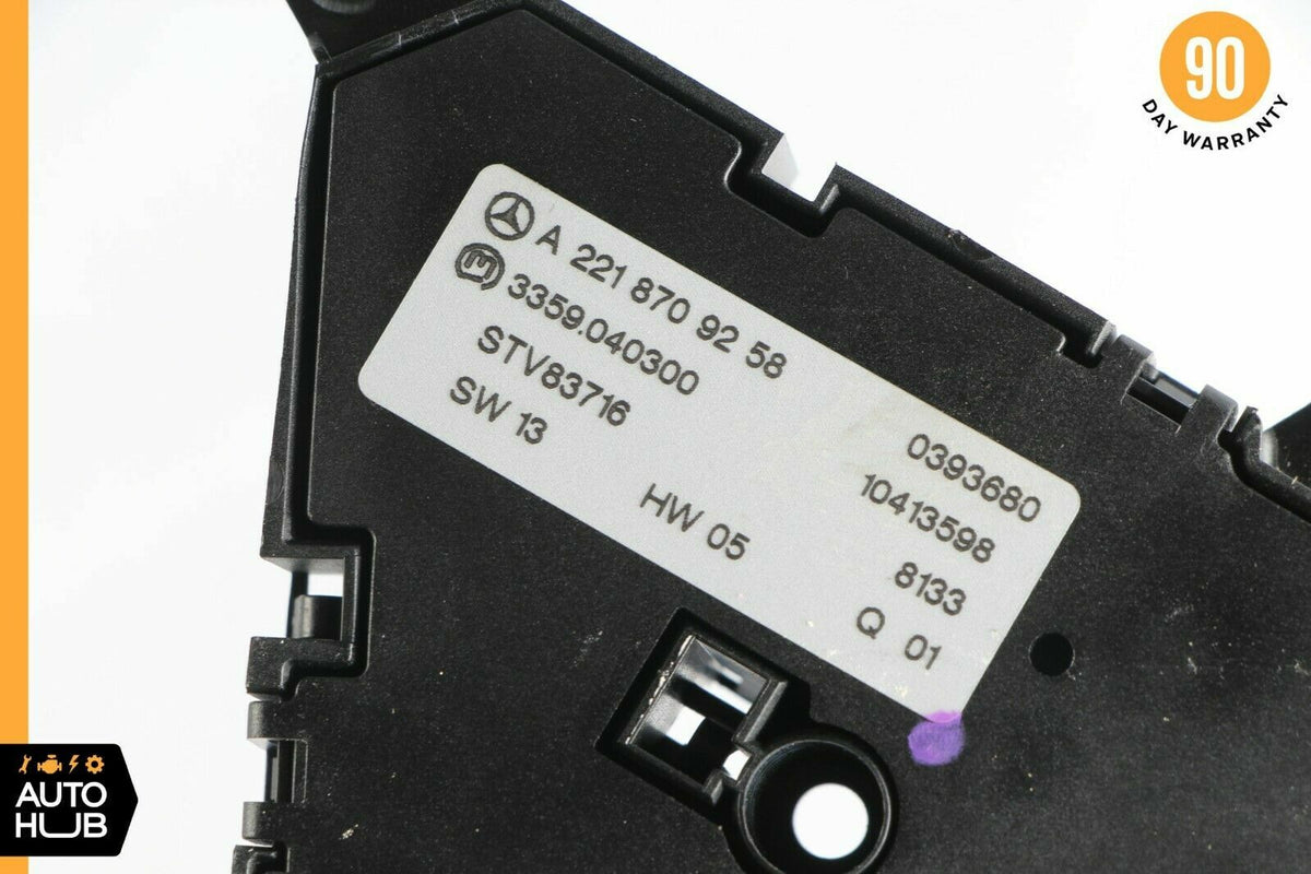 07-14 Mercedes W221 S550 CL550 Front Left Driver Seat Control Memory Switch OEM - photo 10