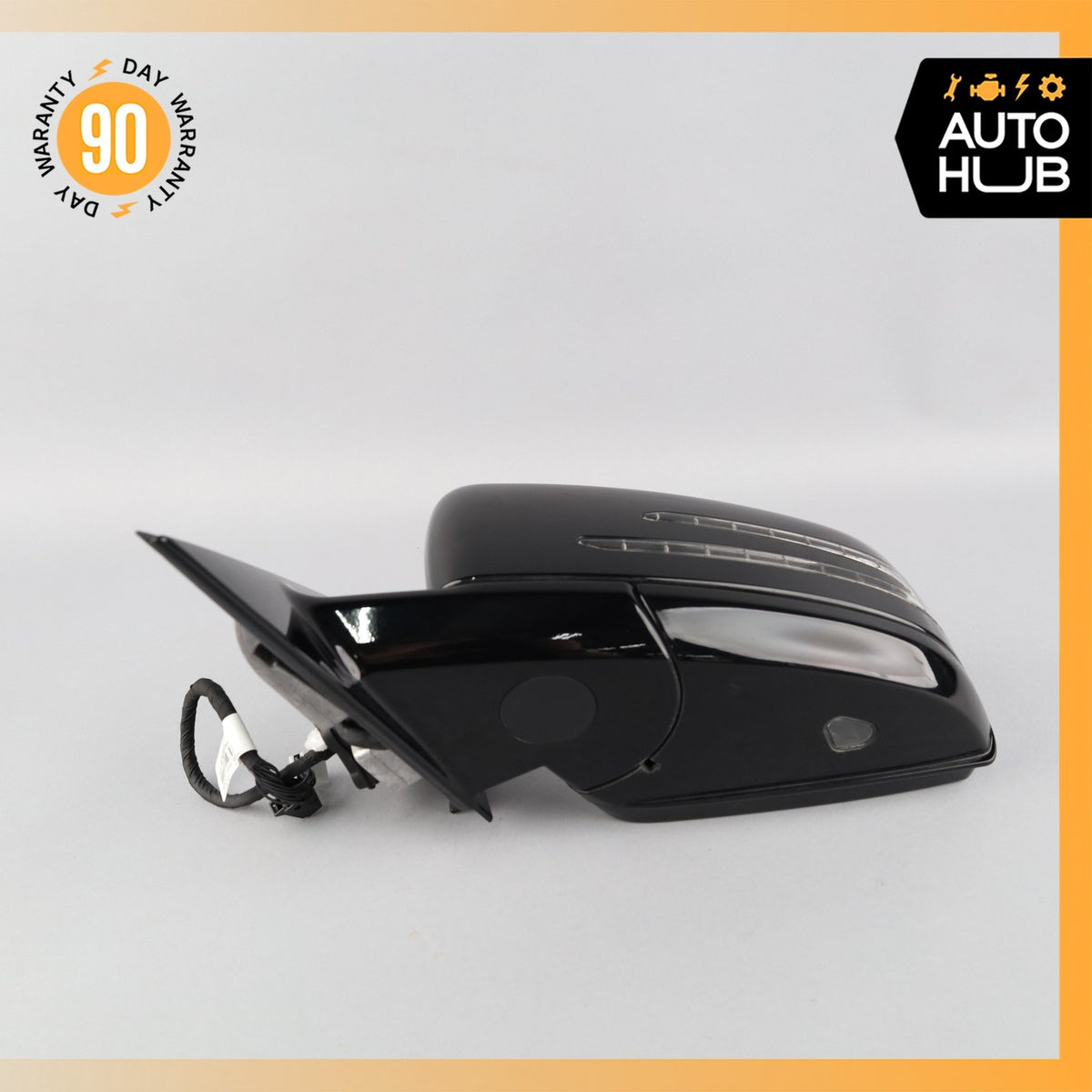 10-13 Mercedes W212 E350 E550 Left Driver Side Rear View Door Mirror OEM 70k - photo 12