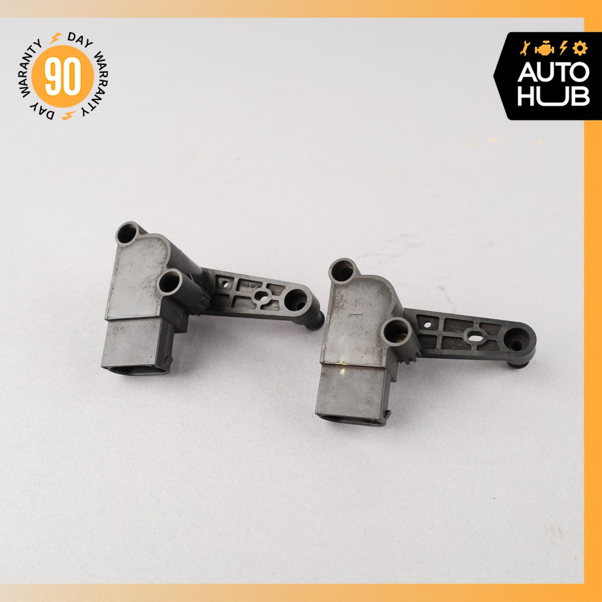 10-21 Jaguar X152 F-Type Rear Suspension Height Level Sensor Set OEM 79k - photo 2