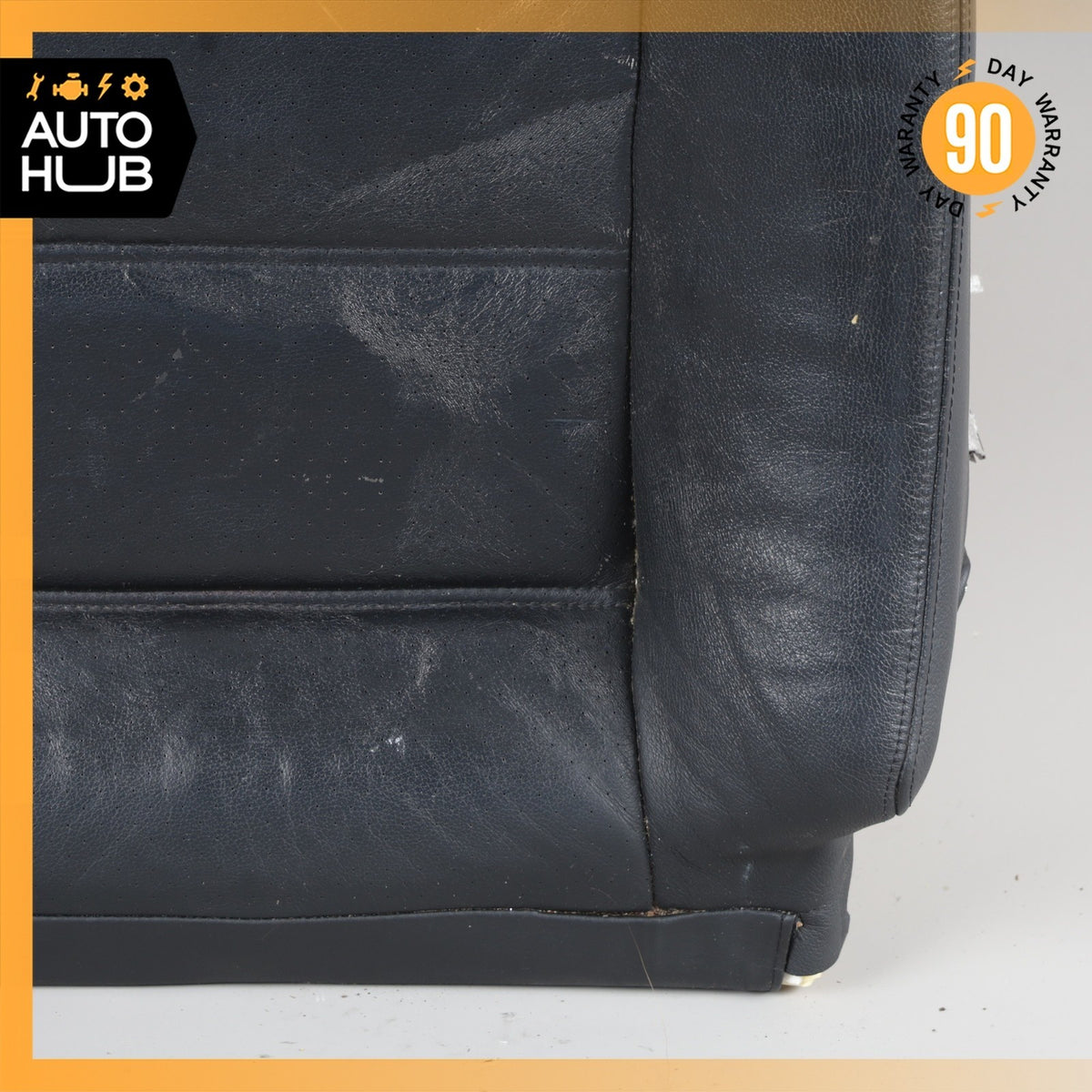 03-04 Porsche Cayenne 955 Front Right Side Seat Lower Cushion Black OEM - photo 4