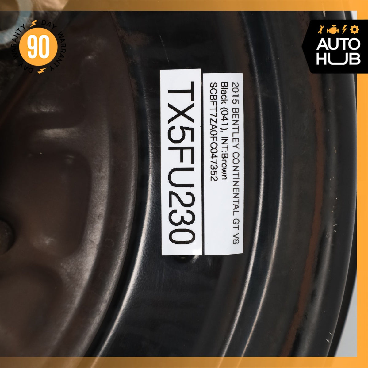 12-17 Bentley Continental GT Coupe Rear Right Side Spindle Knuckle Hub OEM - photo 15