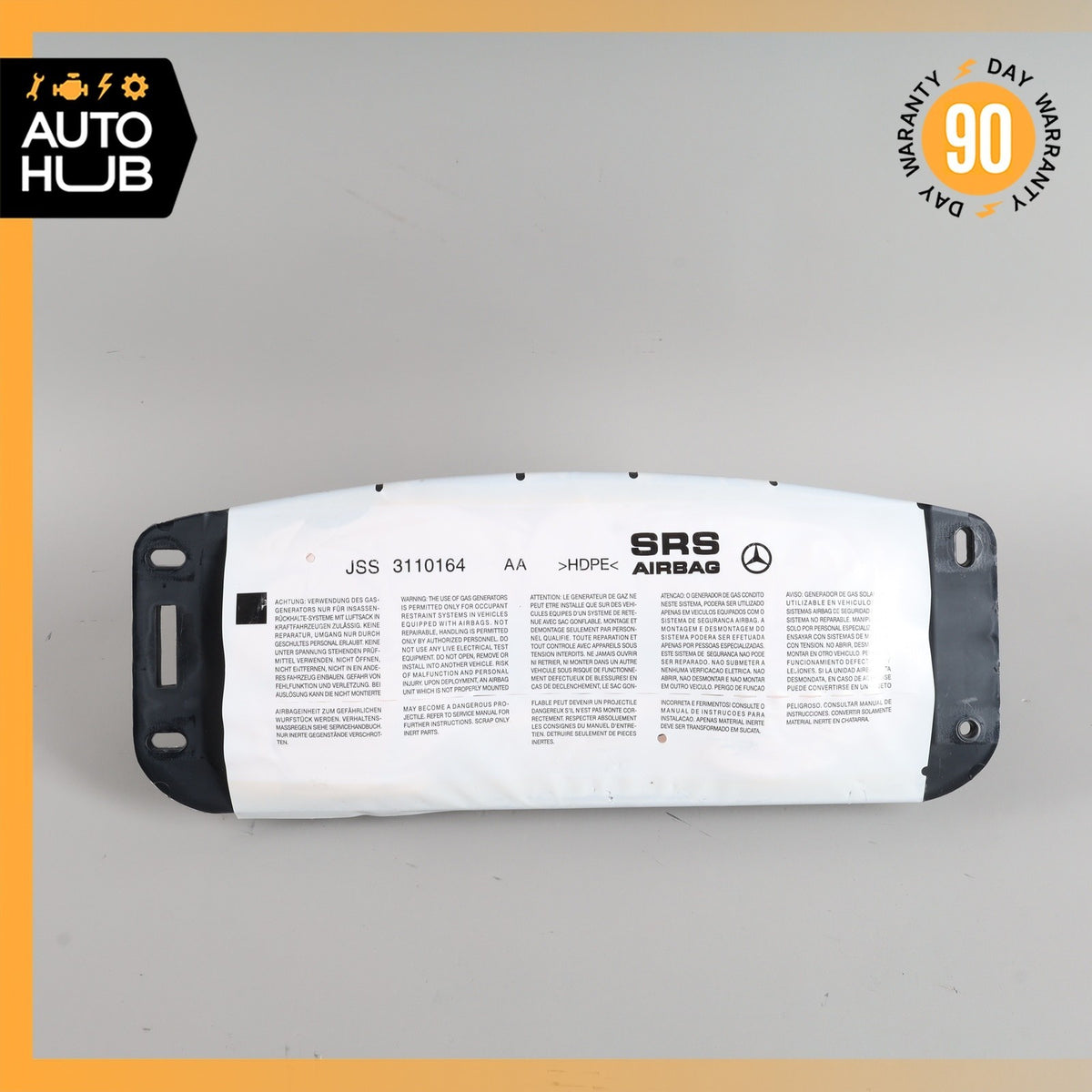 10-17 Mercedes W207 E350 C350 Dashboard Right Passenger Side Airbag Air Bag OEM - photo 1