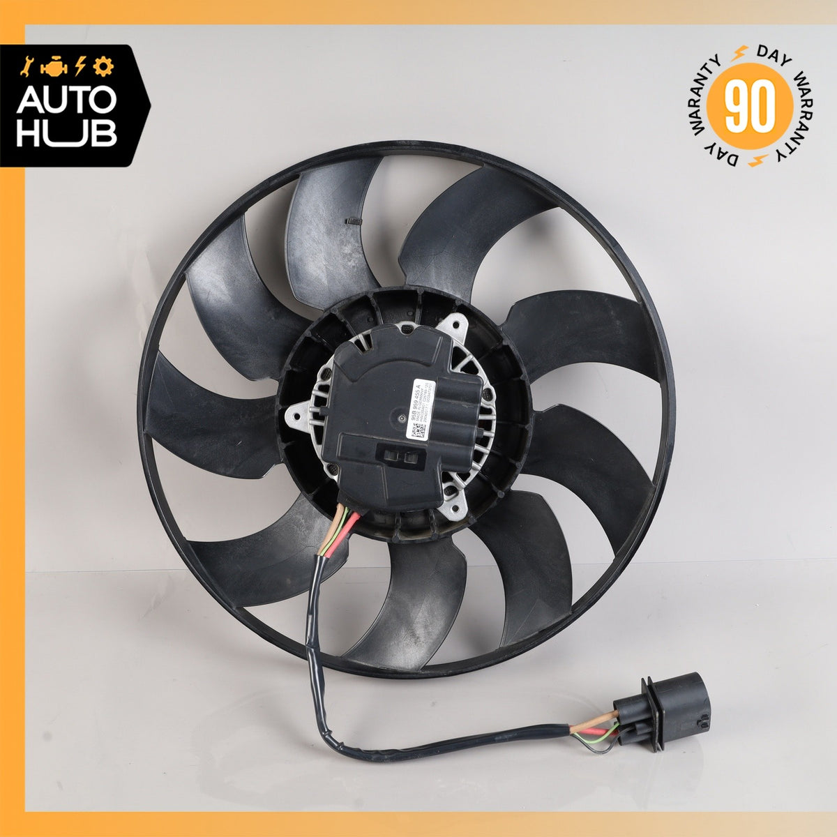 15-25 Porsche Macan 95B S GTS Turbo Radiator Cooling Fan Motor w/ Blade OEM 44k - photo 2
