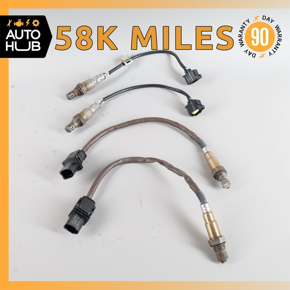 Mercedes W207 E400 Front & Rear Oxygen Sensor Lambda Set of 4 OEM - photo 1