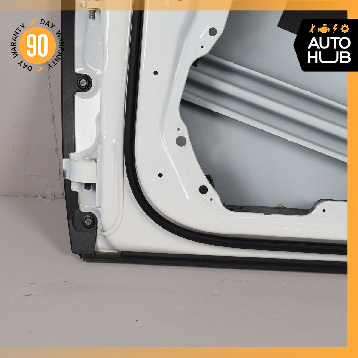 17-23 Mercedes W213 E300 E400 Front Right Passenger Side Door Shell White OEM - photo 16