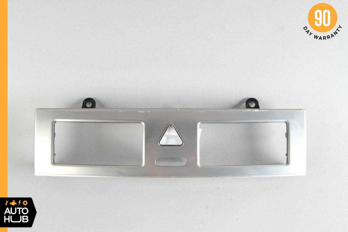 05-07 Mercedes W203 C280 C350 Dash Control Switch Panel Trim Bezel Aluminium OEM - photo 1