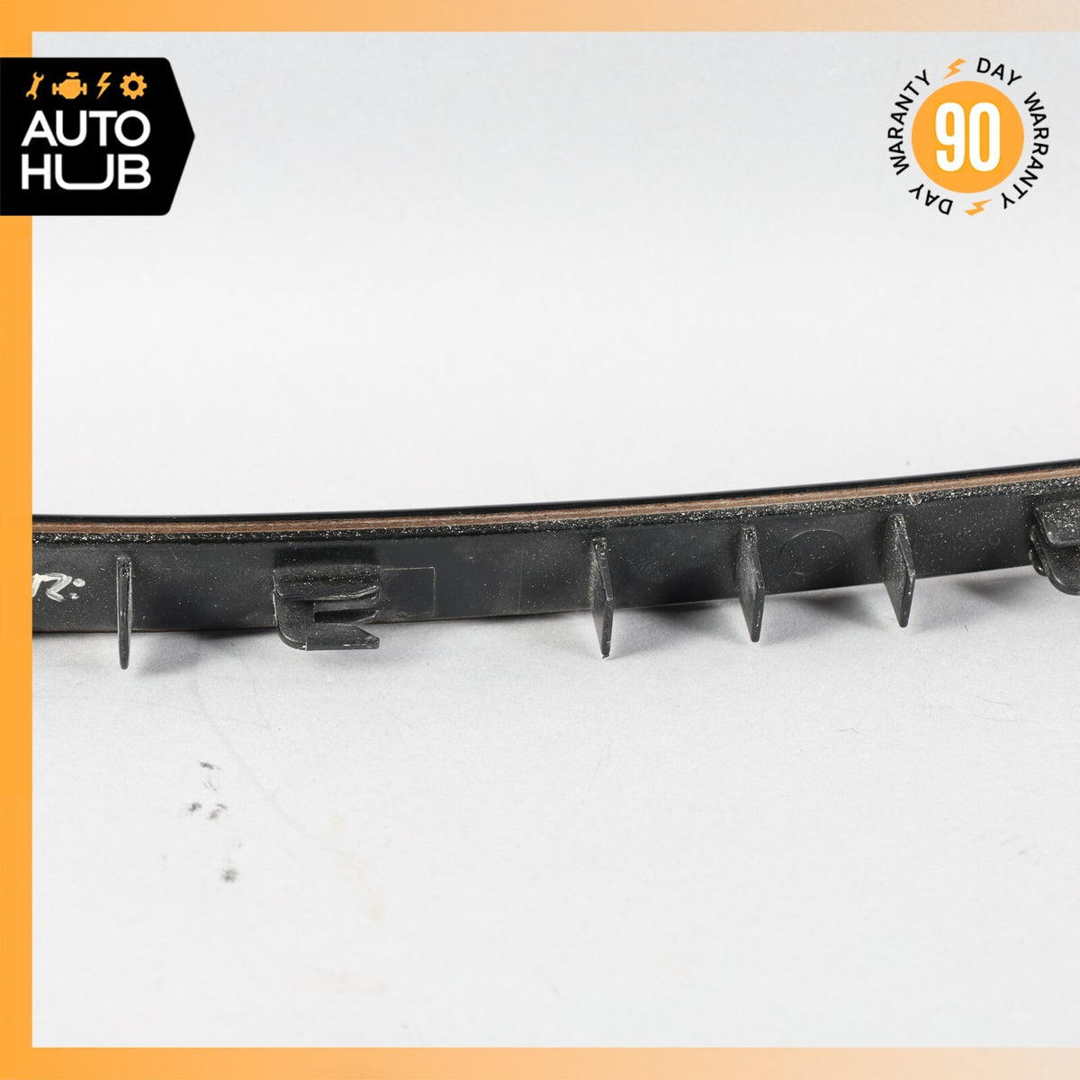 10-19 Jaguar X351 XJ Front Right Side Dashboard Interior Molding Black OEM 37k - photo 12