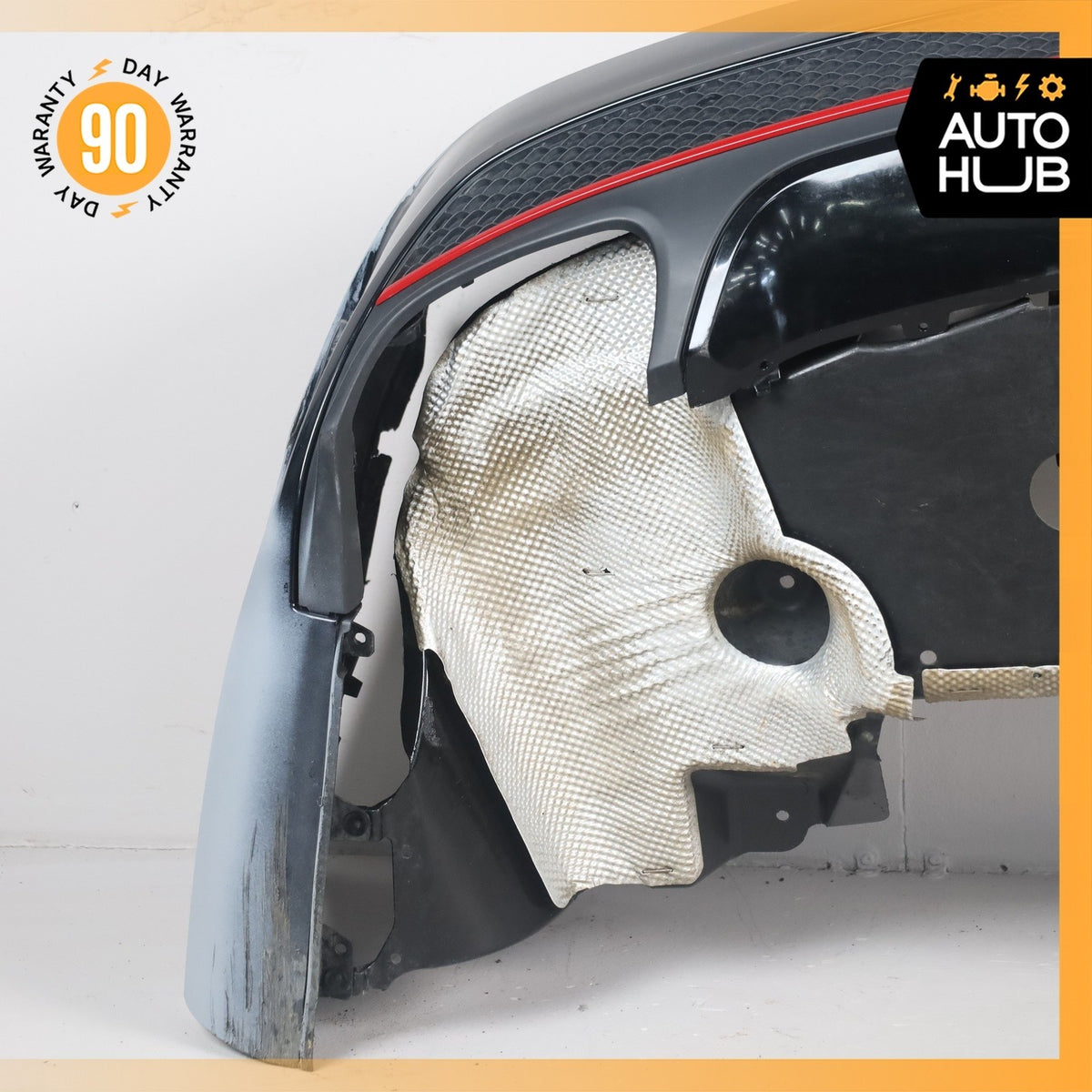14-16 Mercedes W117 CLA250 AMG Sport Rear Bumper Cover Assembly Black OEM - photo 16