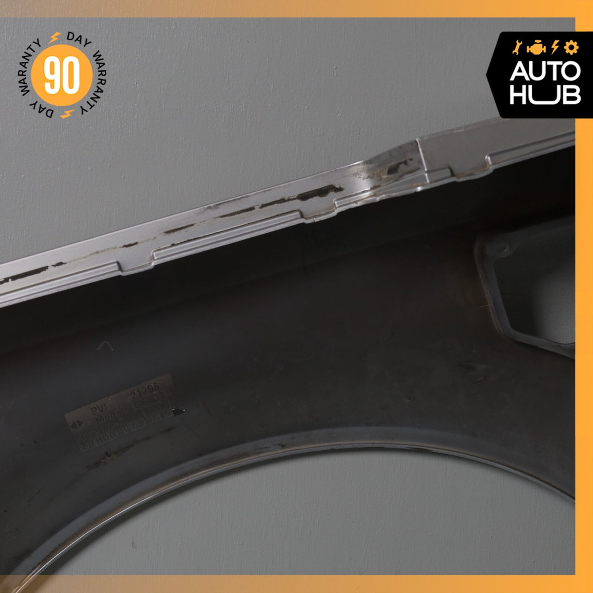 04-09 Cadillac XLR Quarter Panel Rear Left Driver Side Silver 10355380 OEM - photo 9