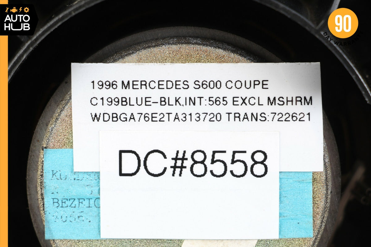 93-99 Mercedes W140 S600 Coupe Rear Right Side Door Sound Speaker Bose OEM - photo 7