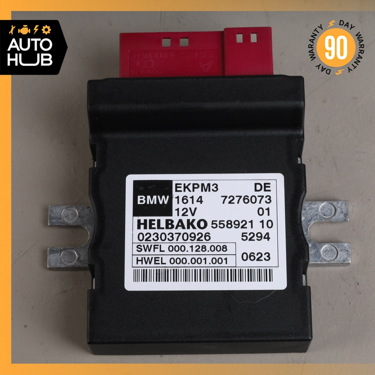 09-12 BMW F10 550i 750Li Fuel Pump Control Module EKP 16147276073 OEM - photo 6