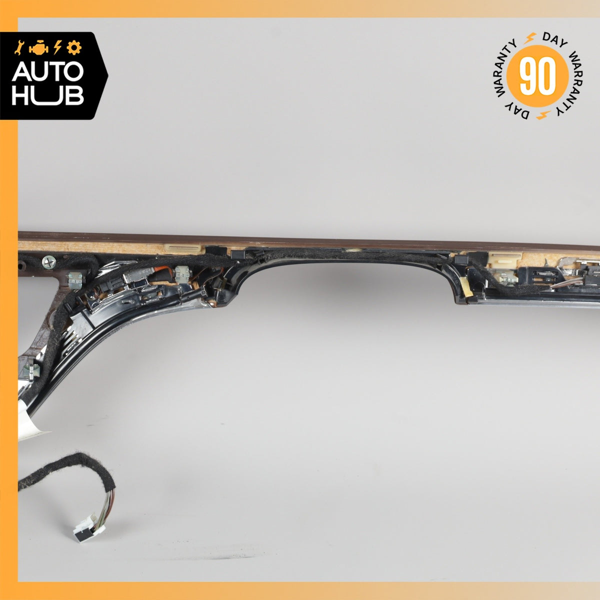 07-13 Mercedes W221 S550 S350 Dashboard Center Trim Molding 2216805471 Wood OEM - photo 12