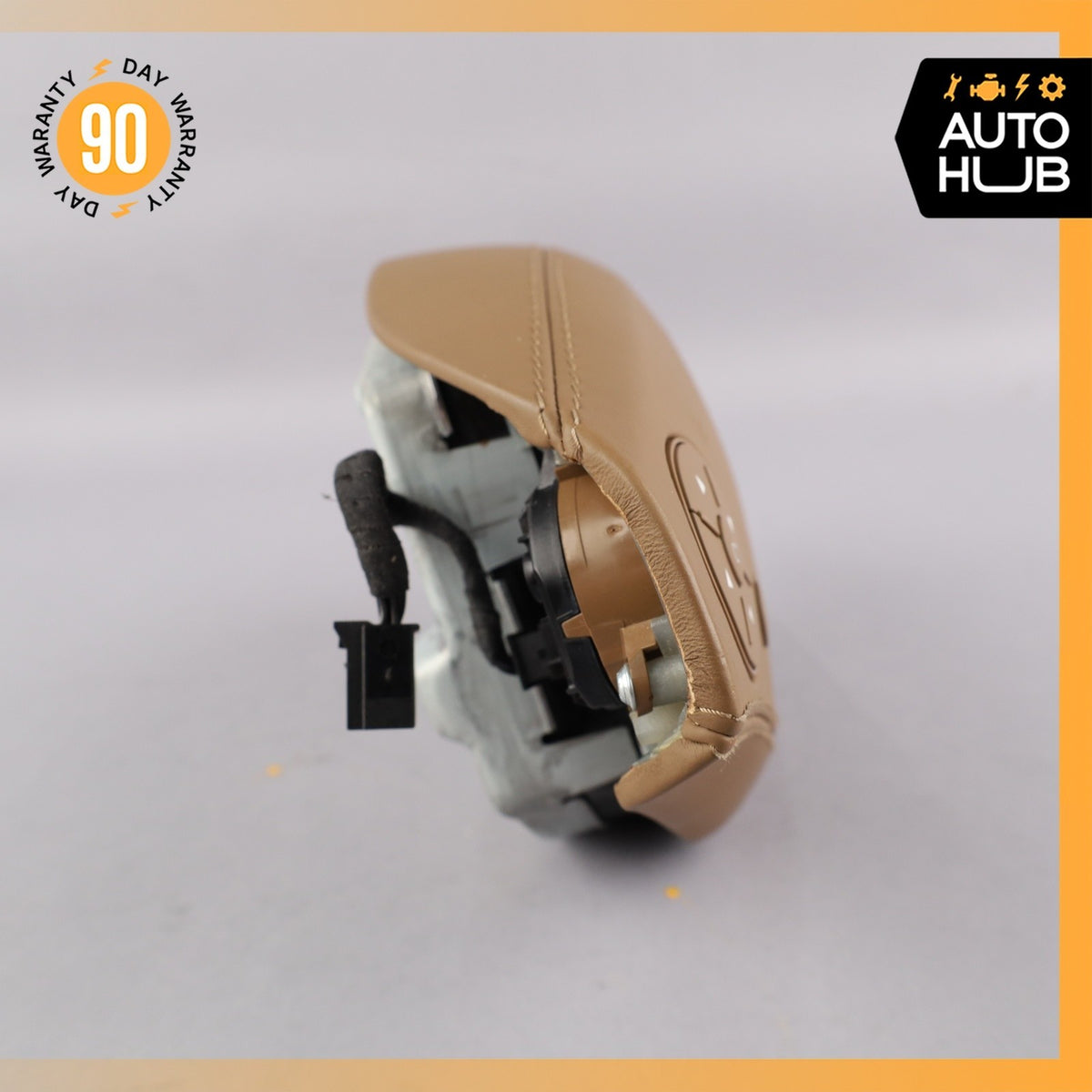 10-14 Mercedes W221 S400 S63 CL63 AMG Steering Wheel Airbag Air Bag Brown OEM - photo 9