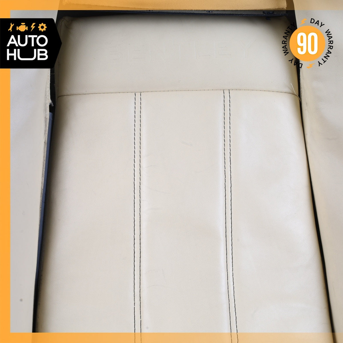 07-11 Bentley Continental GTC GT Front Left Side Seat Upper Back Cushion OEM 40k - photo 7