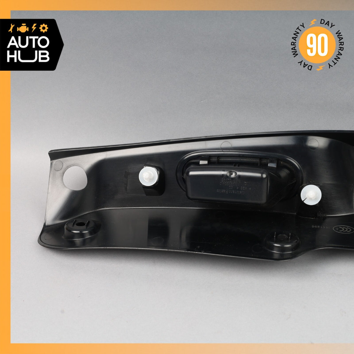2019 Mercedes W205 C300 Trunk Lid Tailgate Handle Trim Black OEM 50k - photo 11