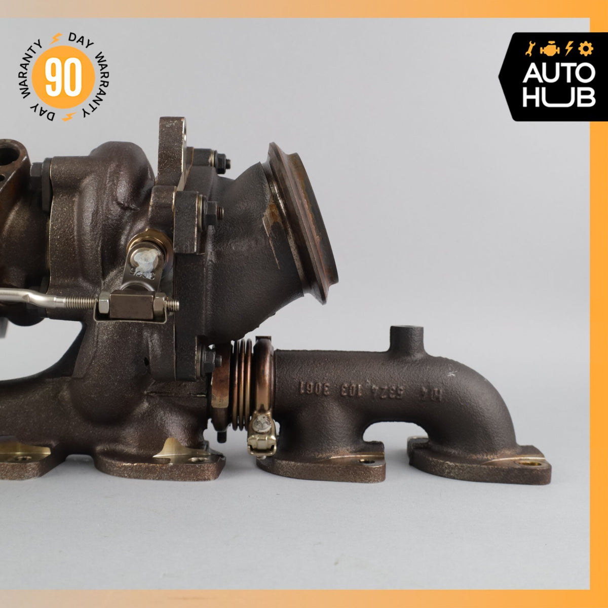 07-17 Mercedes W222 Maybach S600 SL600 Turbocharger Turbo Manifold Left Side OEM - photo 14