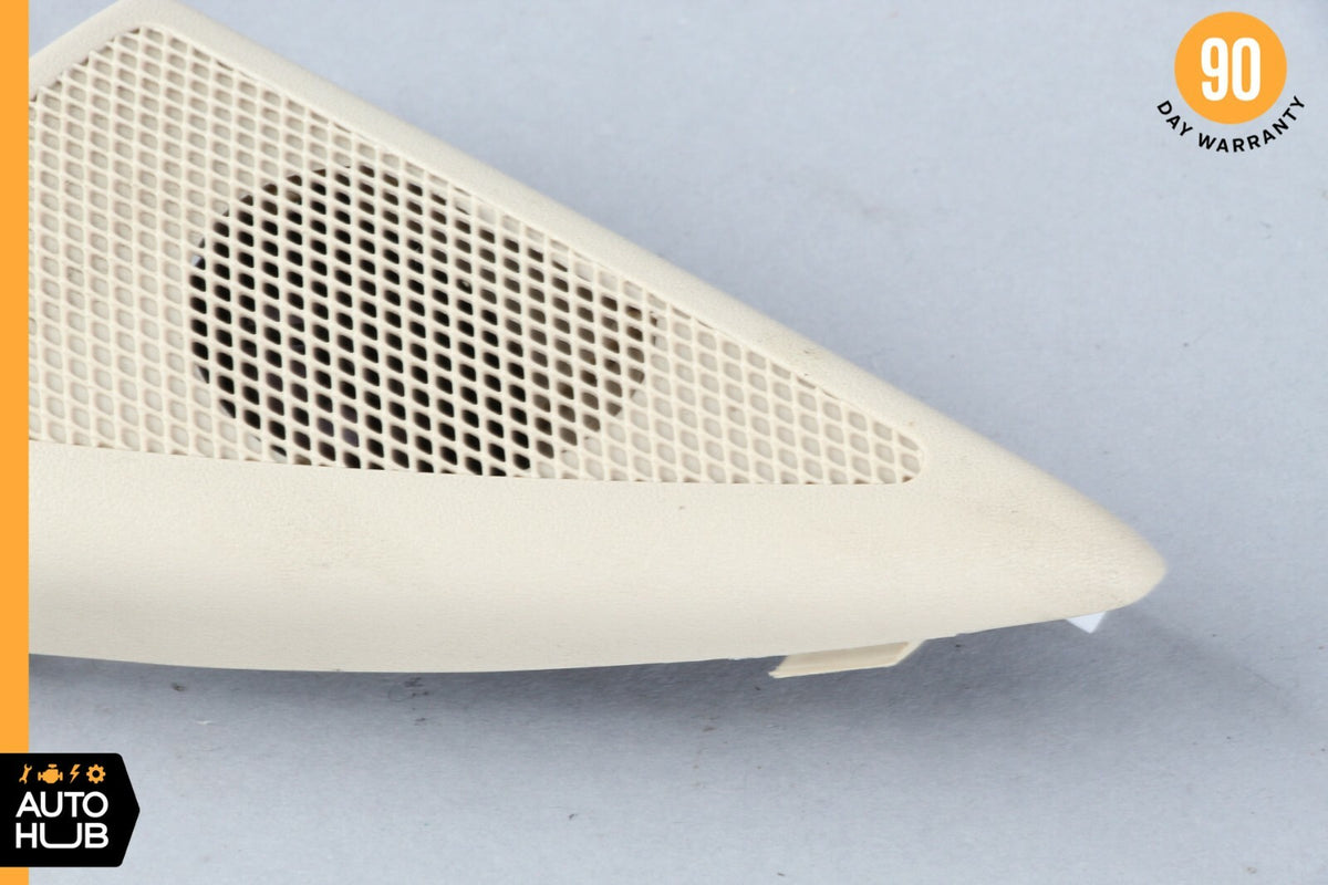 03-06 Mercedes W211 E350 E500 E550 Front Left Tweeter Speaker Cover Beige OEM - photo 8