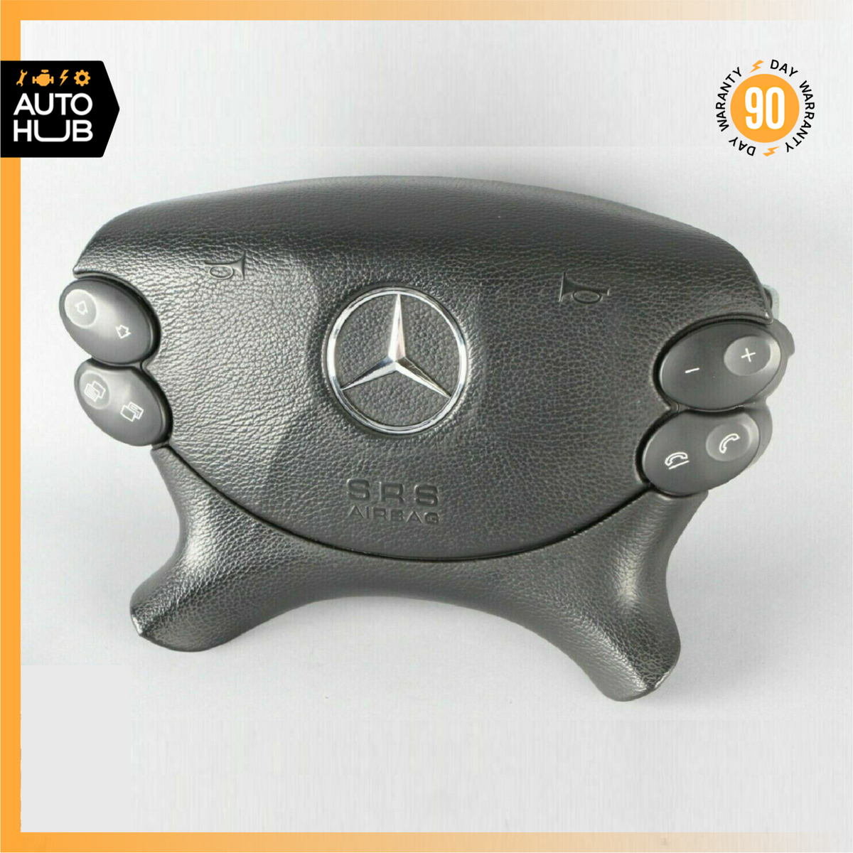 Mercedes W219 CLS550 E350 SL500 Steering Wheel Airbag Air Bag Black OEM - photo 1