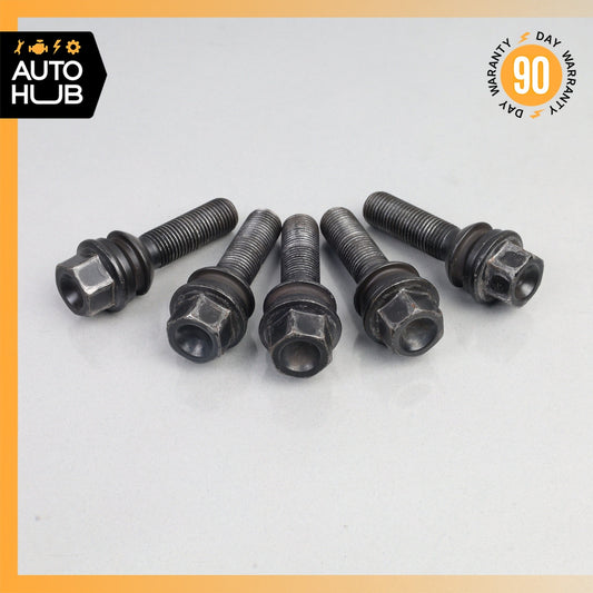 Porsche Boxster 986 Wheel Rim Lug Nut Bolt Set of 5 OEM - photo 1