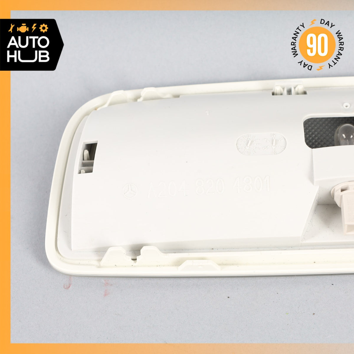 08-17 Mercedes W204 C250 E550 GLK350 Rear Overhead Dome Light Lamp White OEM - photo 6