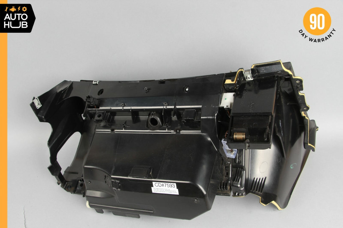 07-09 Mercedes W211 E320 E550 Dashboard Glove Box Storage Compartment Black OEM - photo 9