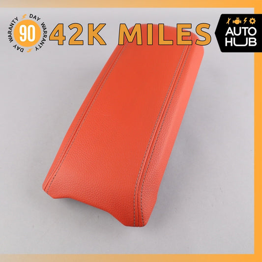 BMW F44 M235i 228i Front Center Console Armrest Arm Rest Red OEM 42k - photo 1