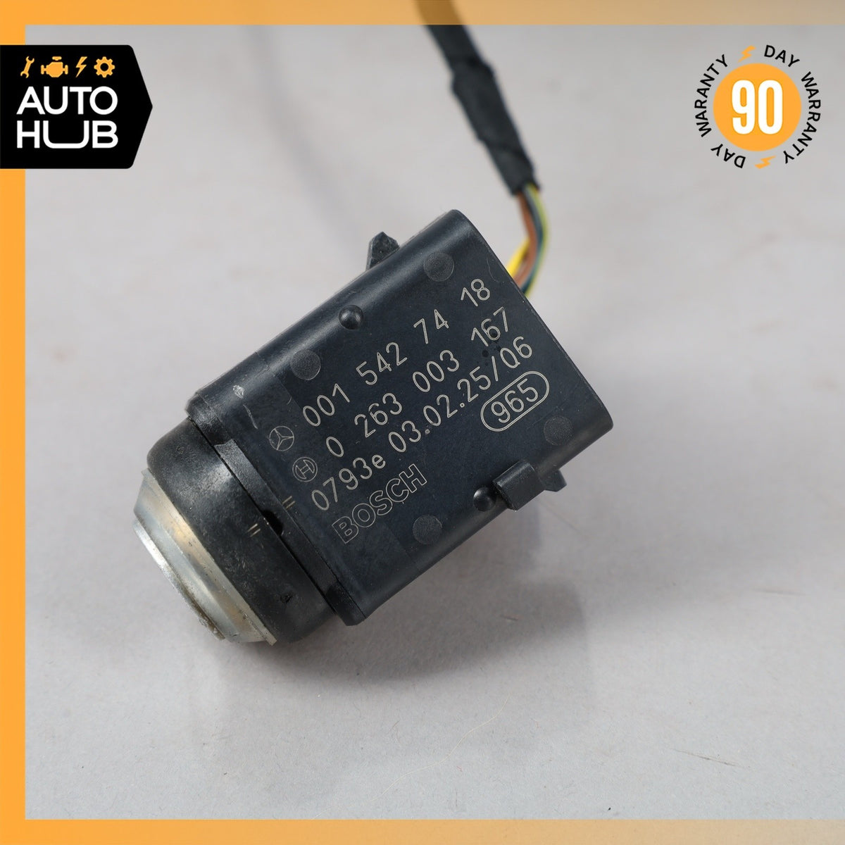 Mercedes W215 CL55 AMG CLK320 Rear Bumper Parking Sensor Wire Harness PDC OEM - photo 9