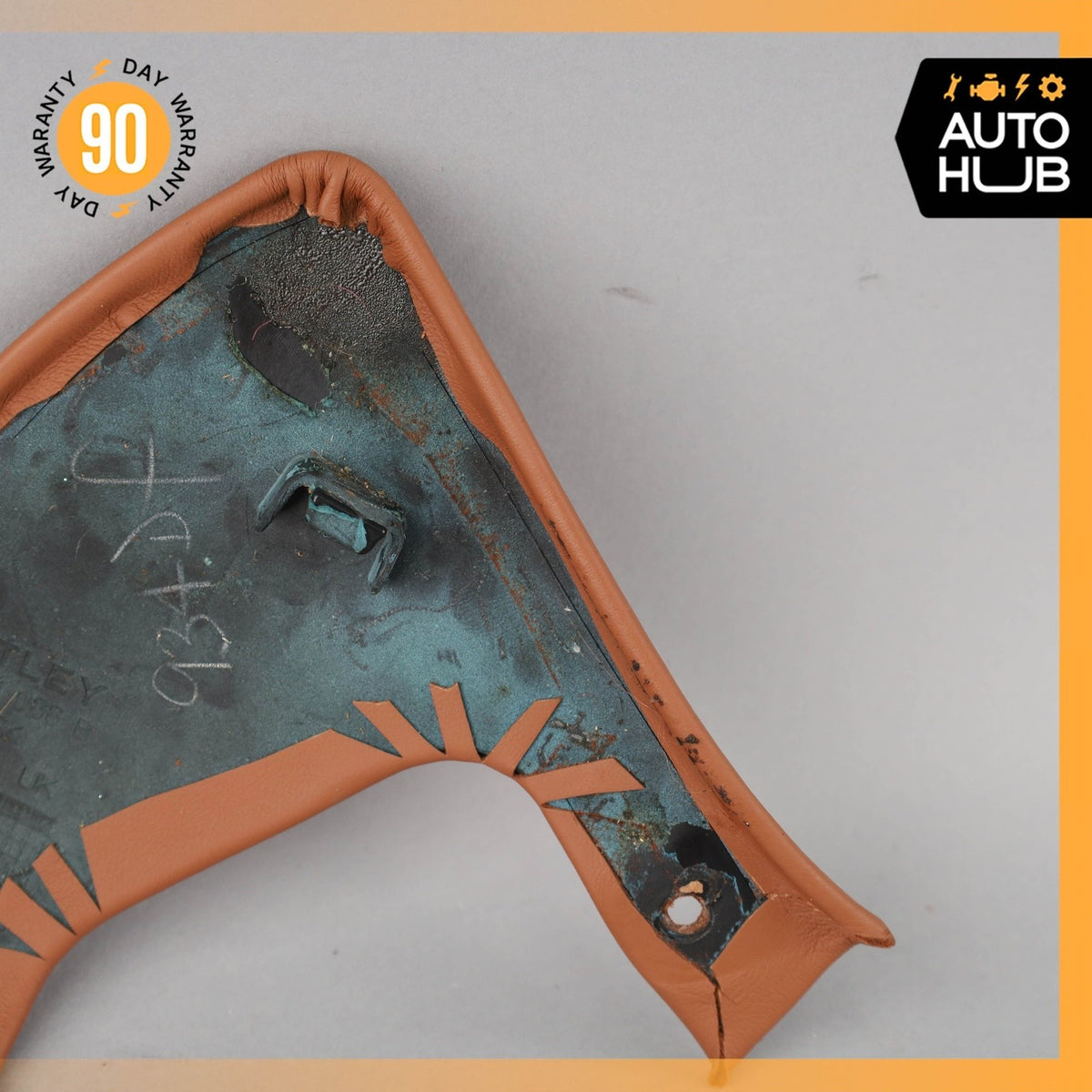 Bentley Continental GT GTC Front Right Inside Seat Cover Trim Brown OEM - photo 6