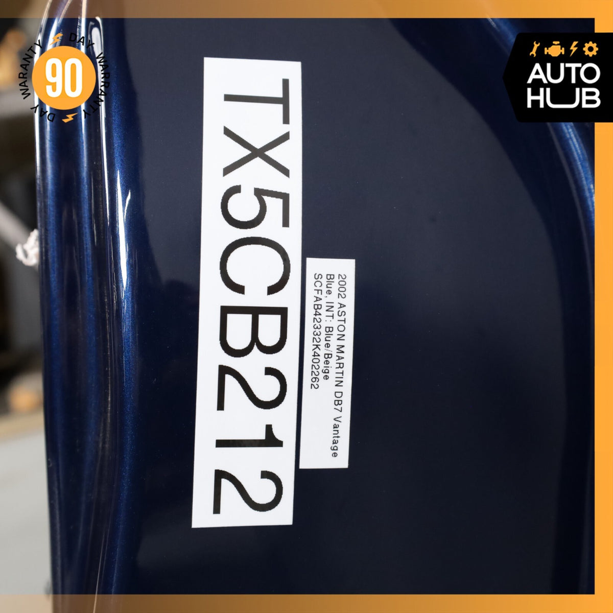 00-04 Aston Martin DB7 Vantage Right Side Door Shell Frame Panel Blue OEM 23k - photo 20