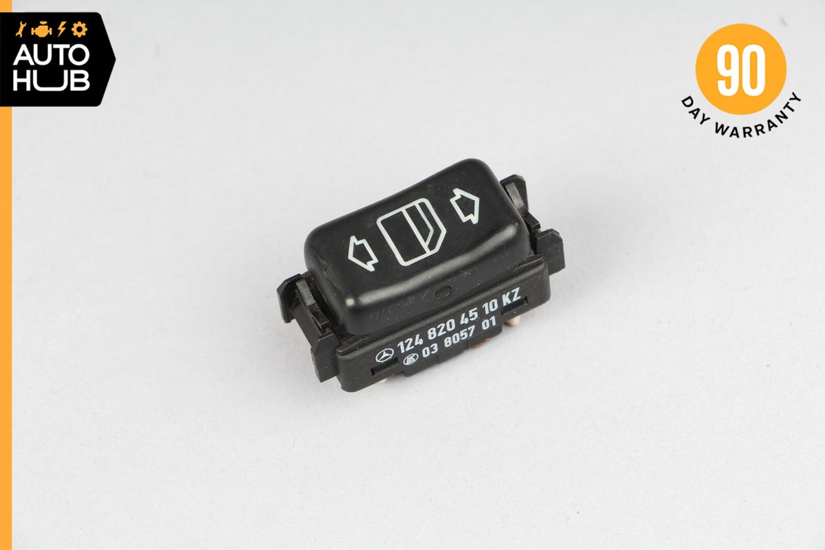 85-91 Mercedes W124 300TE Right Side Window Regulator Control Switch Button OEM - photo 2