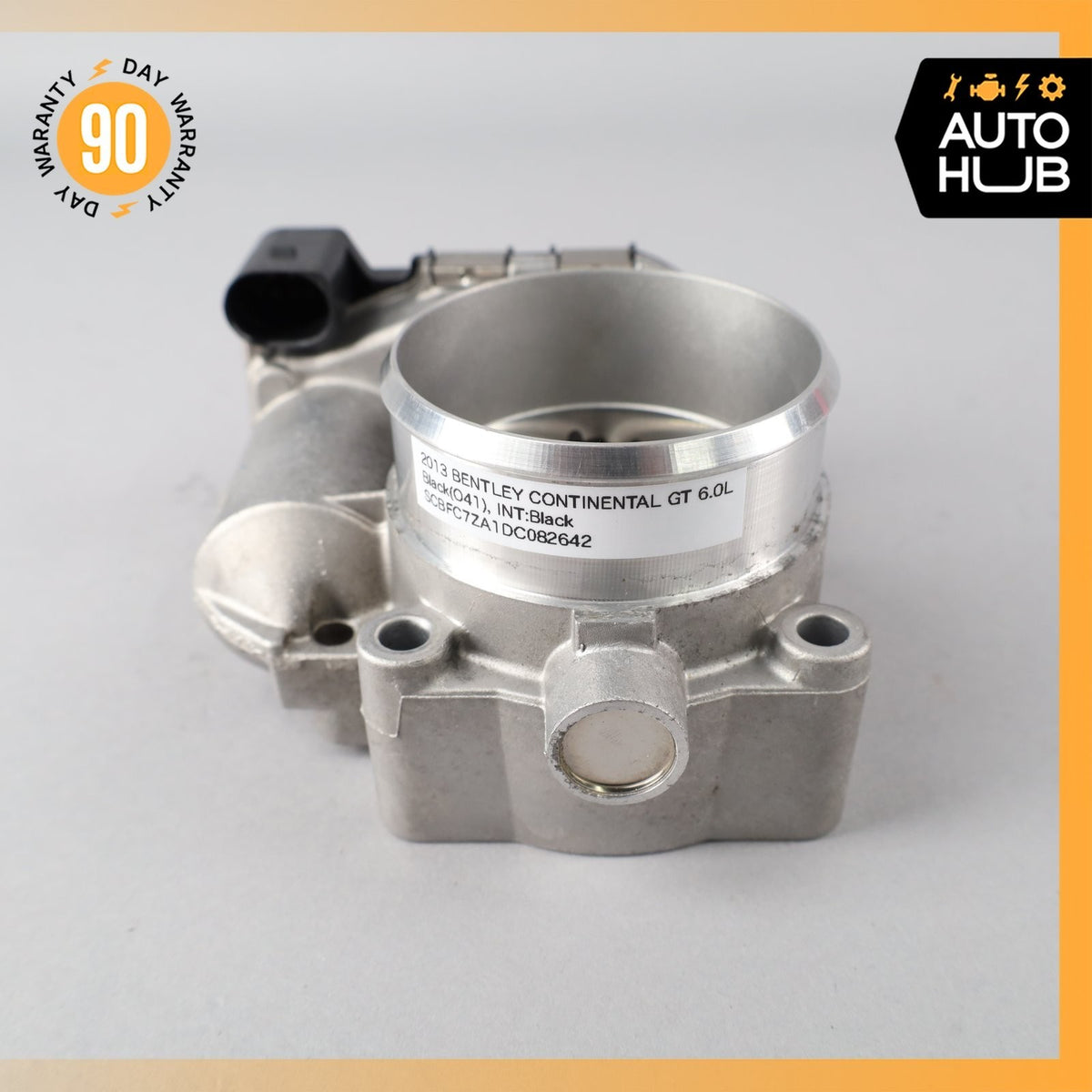 03-21 Bentley Continental GT Engine Throttle Body 07C133062C OEM - photo 5