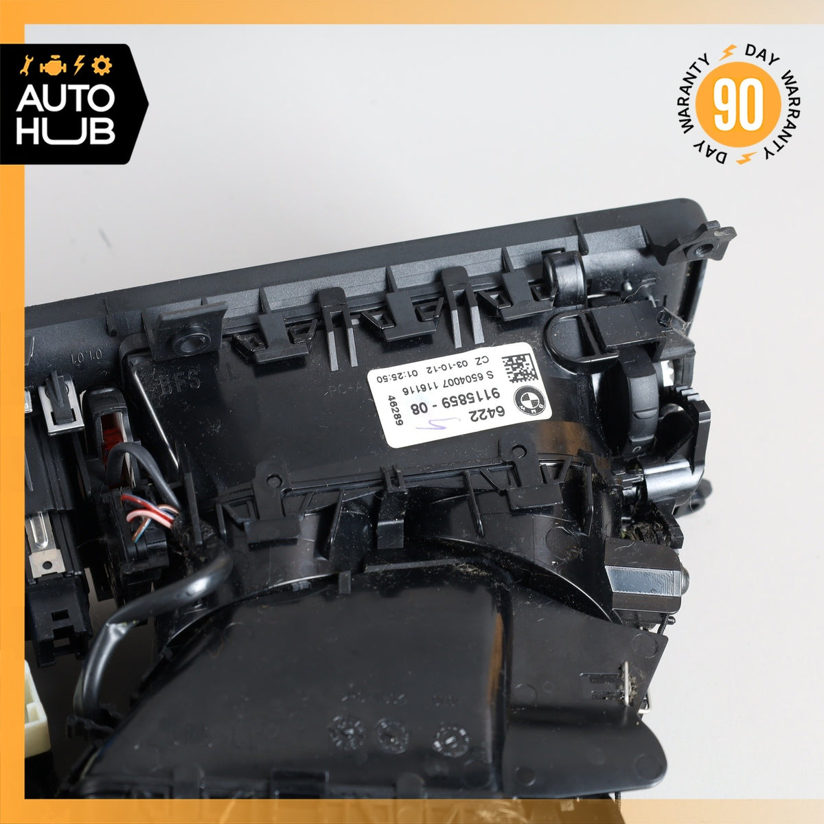 BMW F01 740i Dashboard Center A/C Air Vent Start Switch OEM - photo 14