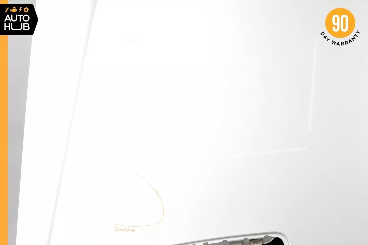 07-13 Mercedes W221 S400 S600 S63 AMG Hood Panel Assembly Silver OEM - photo 3
