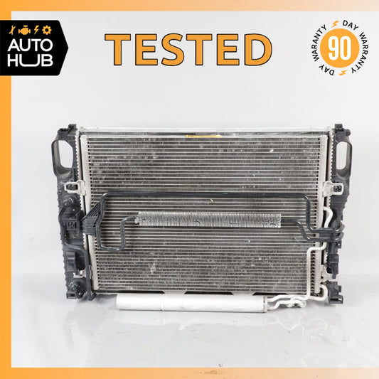03-06 Mercedes W219 CLS500 E550 Cooling Radiator AC A/C Condenser Oil Cooler OEM - photo 1