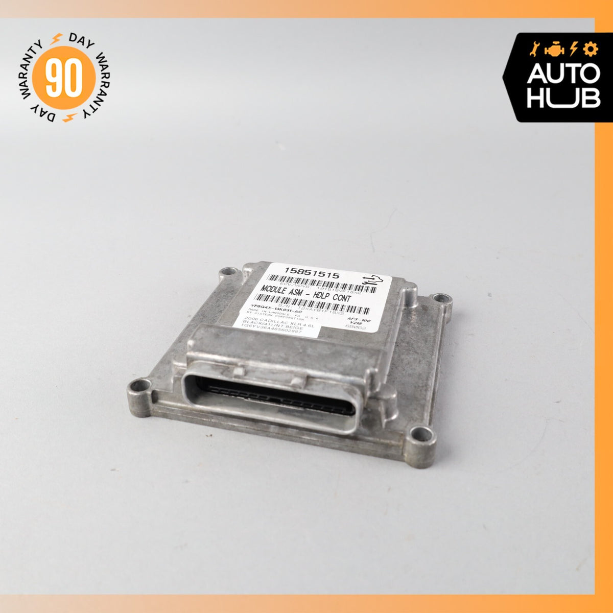 06-09 Cadillac XLR Headlight Control Module Unit 15851515 OEM - photo 1