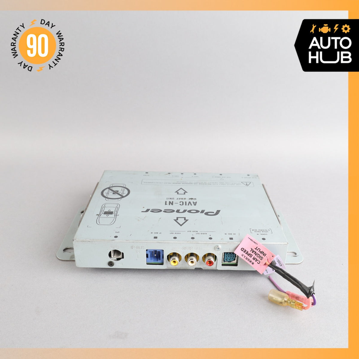 Pioneer AVIC-N1 DVD Multimedia AV Navigation Hide Away Unit CD Changer Set - photo 9