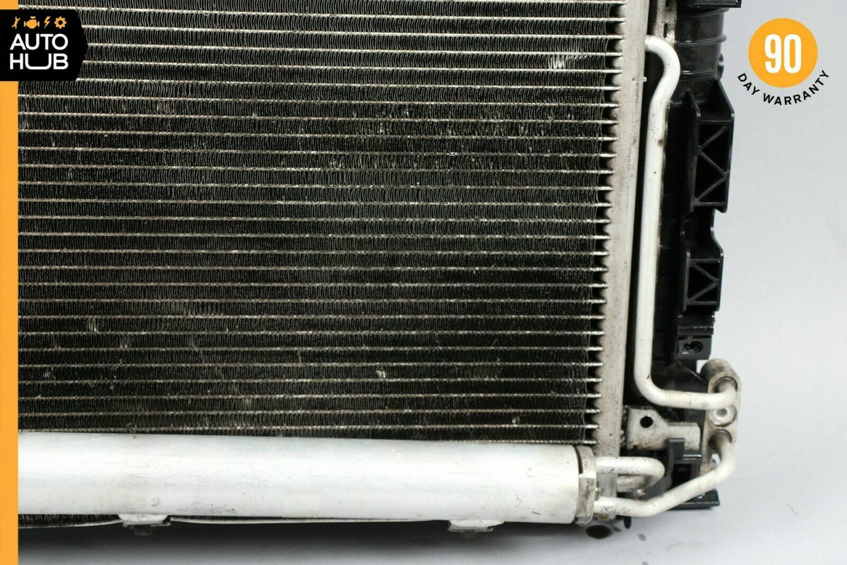 06-13 Mercedes W164 ML350 R350 Engine Cooling Radiator AC Air A/C Condenser OEM - photo 5