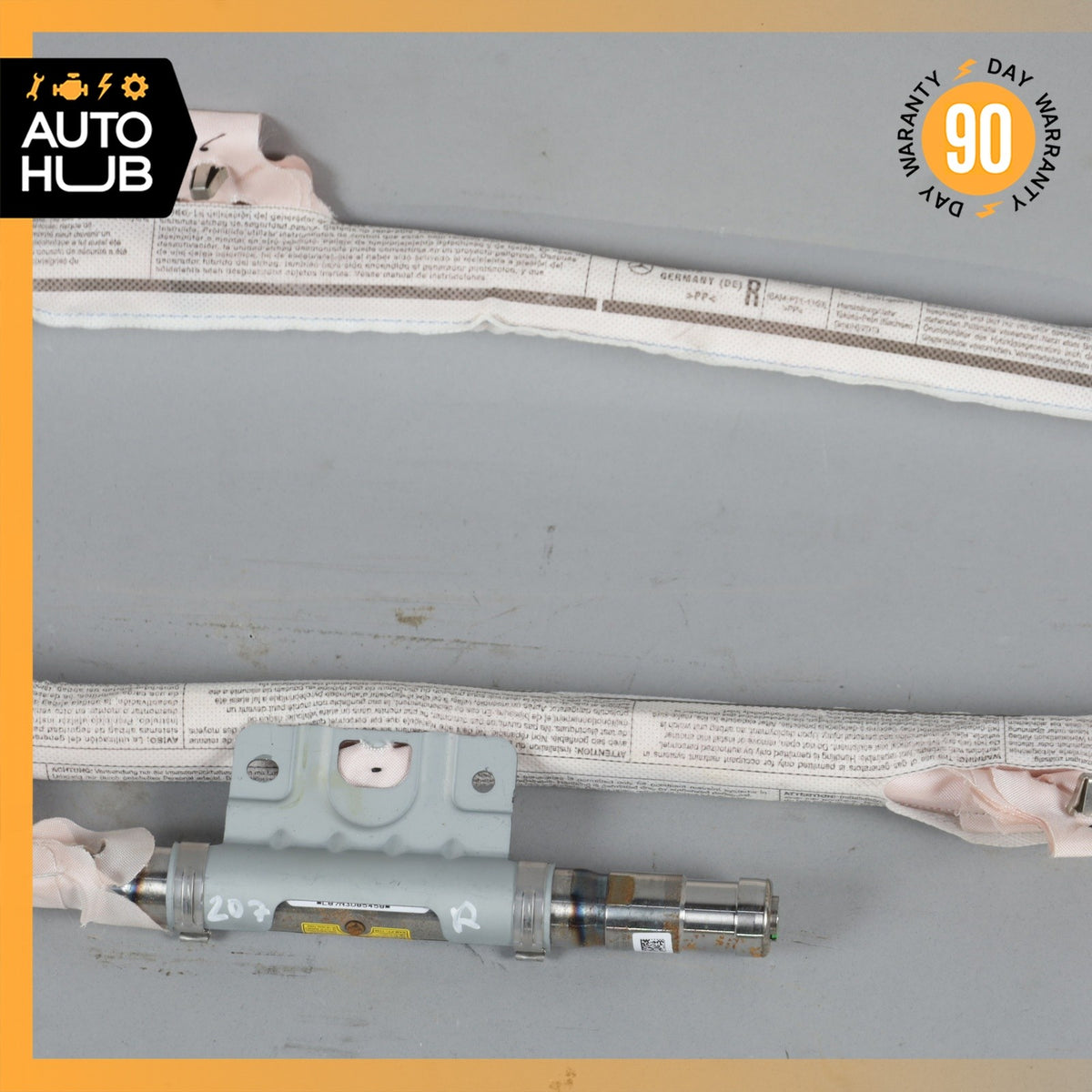 10-17 Mercedes W207 E350 E550 Coupe Roof Curtain Airbag Air Bag Right Side OEM - photo 4