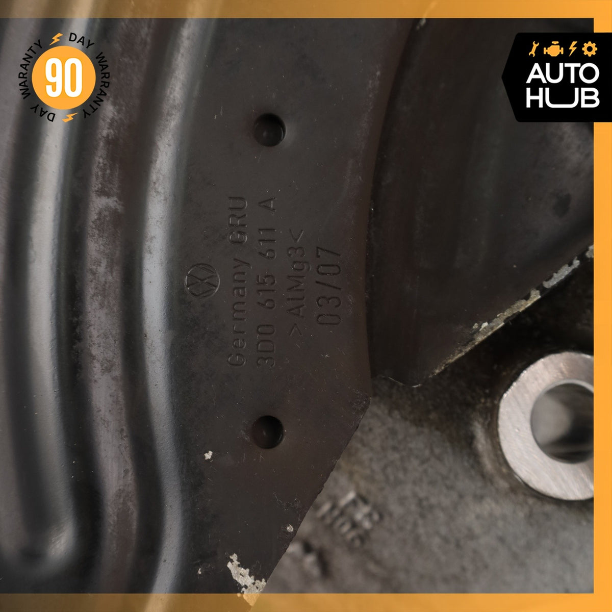 07-12 Bentley Continental GTC Rear Left Side Spindle Knuckle Hub OEM 43k - photo 14