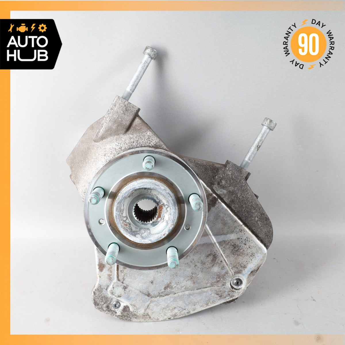 11-17 Aston Martin V8 Vantage Front Left Spindle Knuckle Hub BG333K185AA OEM - photo 2