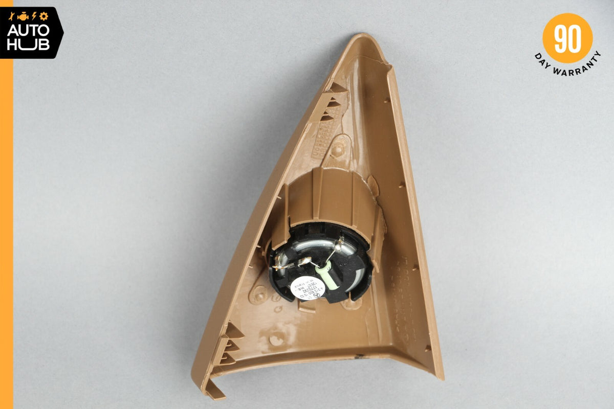 07-09 Mercedes W211 E350 E320 Tweeter Speaker Cover Left Driver Side Brown OEM - photo 6