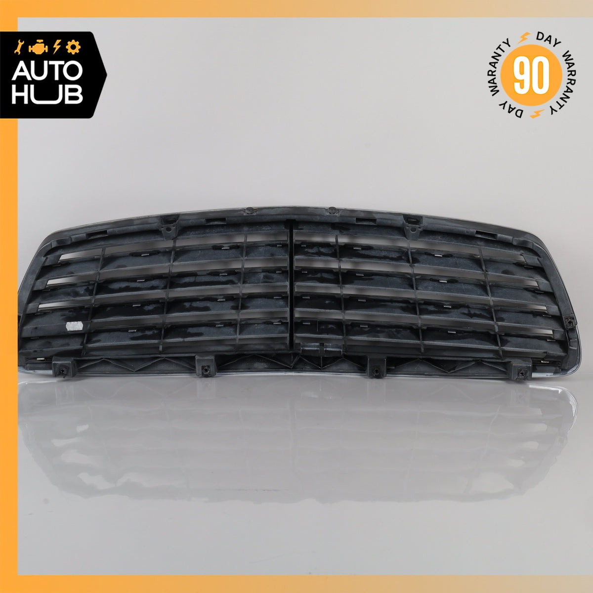 03-06 Mercedes W211 E320 E500 E350 Hood Radiator Grille Grill Chrome OEM - photo 10