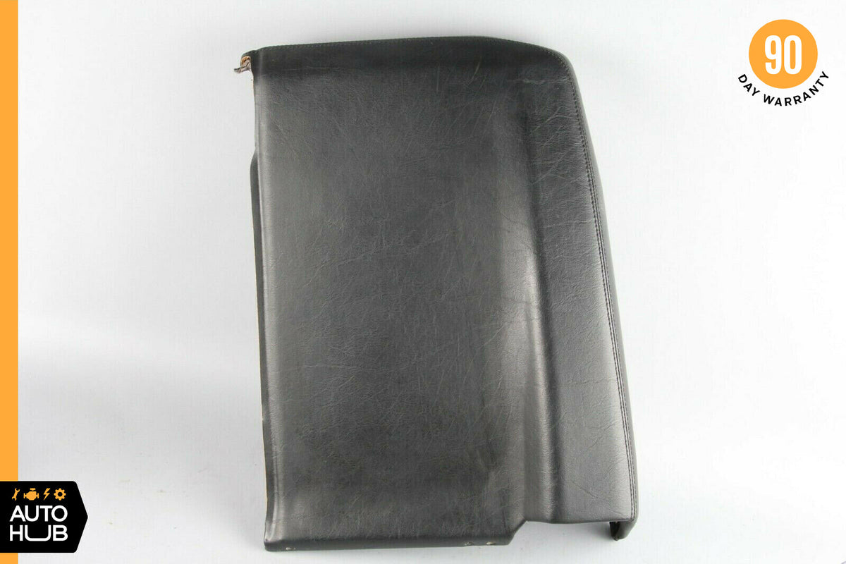 90-02 Mercedes R129 500SL SL500 Seat Backrest Cover Panel Trim Left Side Black - photo 1
