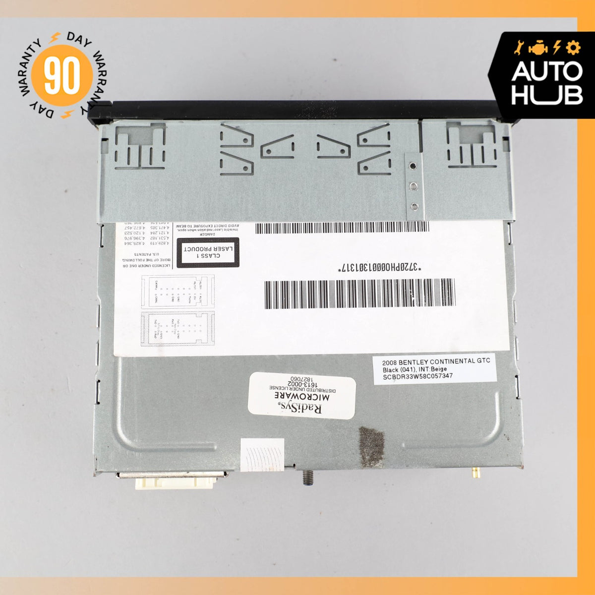 07-10 Bentley Continental GTC GT Flying Spur Navigation CD Disc Player GPS OEM - photo 9