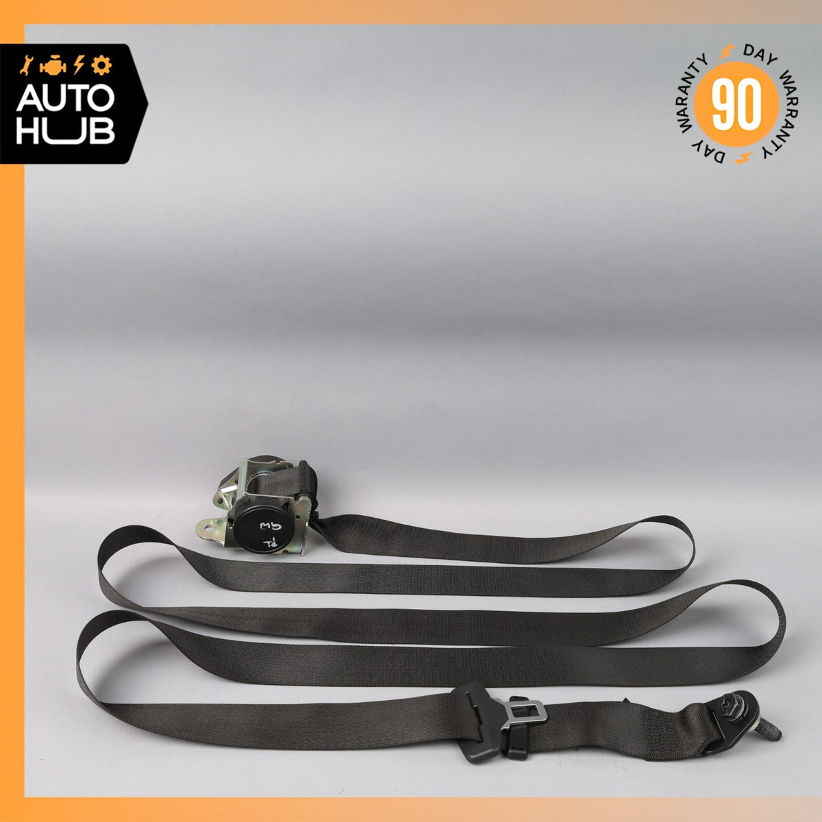14-22 Maserati Ghibli SQ4 M157 Rear Left or Right Side Seat Belt Black OEM 41k - photo 1